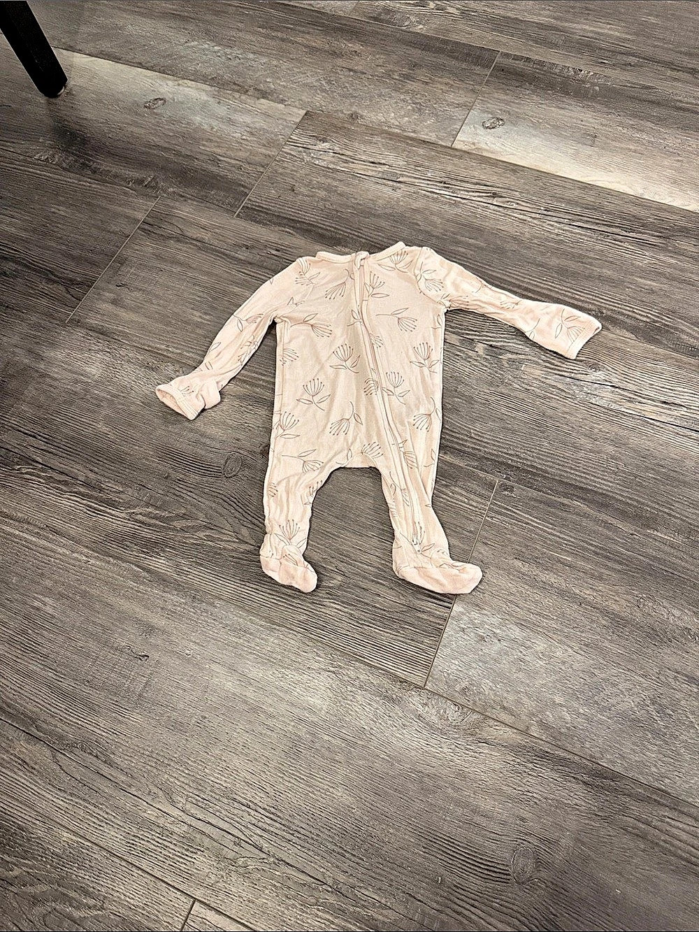 Cloud Island Cotton Sleep N' Play Footed Pajama Pink Newborn